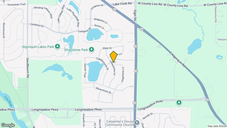 2282 Flagstone Ln Map and Location Details