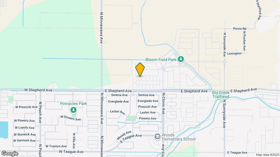 2053 N Playa Ln Map and Location Details