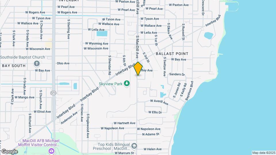 3011 W Binnicker Ave, Unit B Map and Location Details