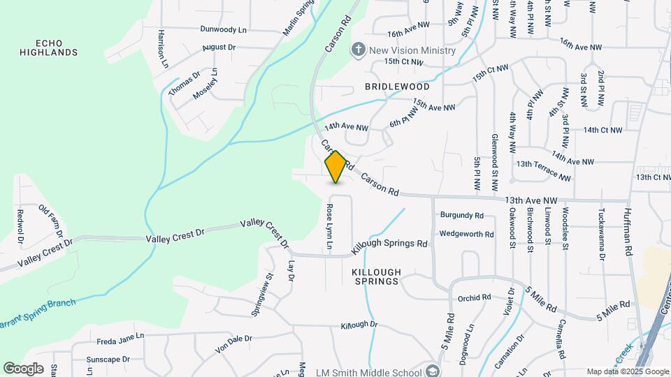 1256 Rose Lynn Ln Map and Location Details