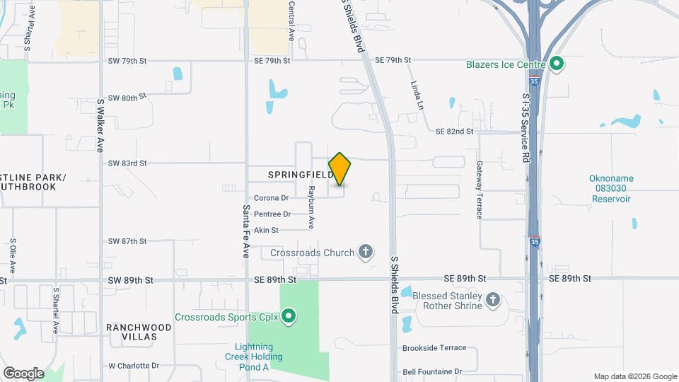 8513 Wakefield Dr Map and Location Details