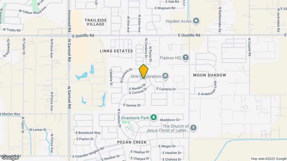 1099 E Monteleone St Map and Location Details