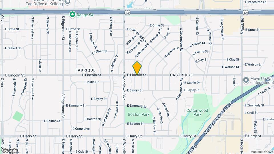 6501 E Lincoln St Map and Location Details