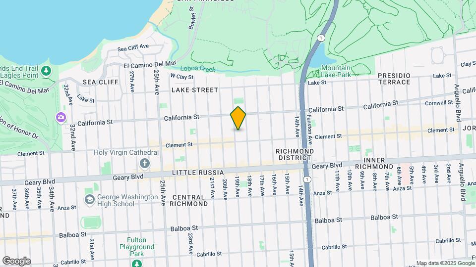 266 19th Ave Mapa y Detalles de la Ubicación