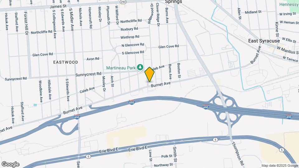 3101 Burnet Ave Map and Location Details