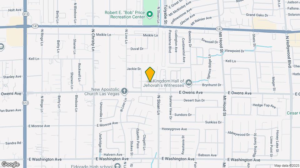 5845 Clydene Dr Map and Location Details