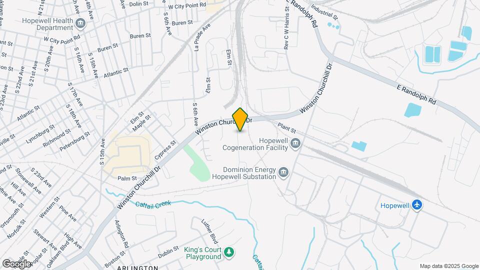 1115 S 1st Ave Map and Location Details