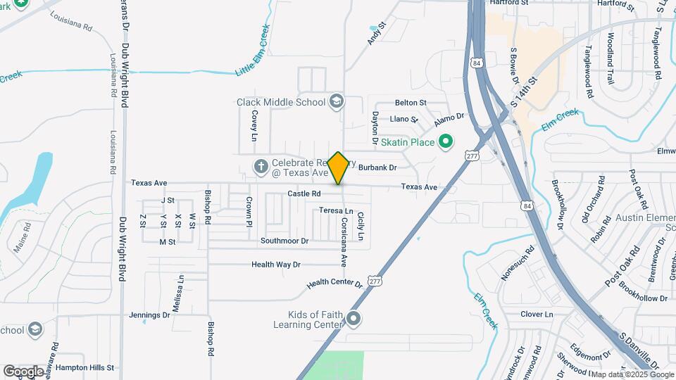 5402 Castle Rd Map and Location Details
