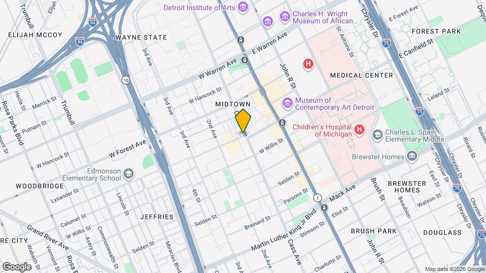 404 West St Map and Location Details