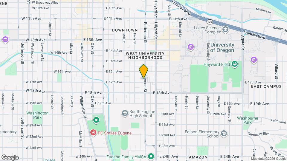1690 Patterson St Map and Location Details