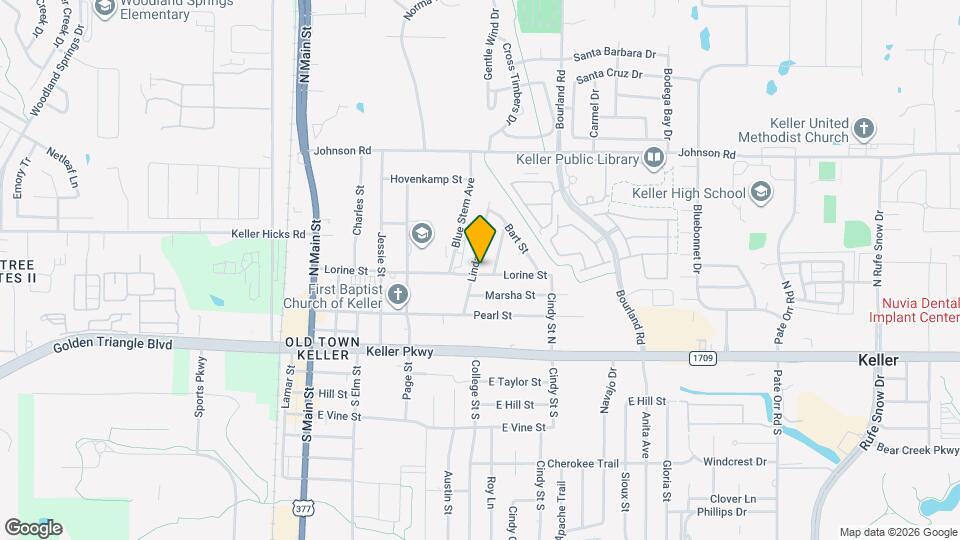 402 Linda St Map and Location Details