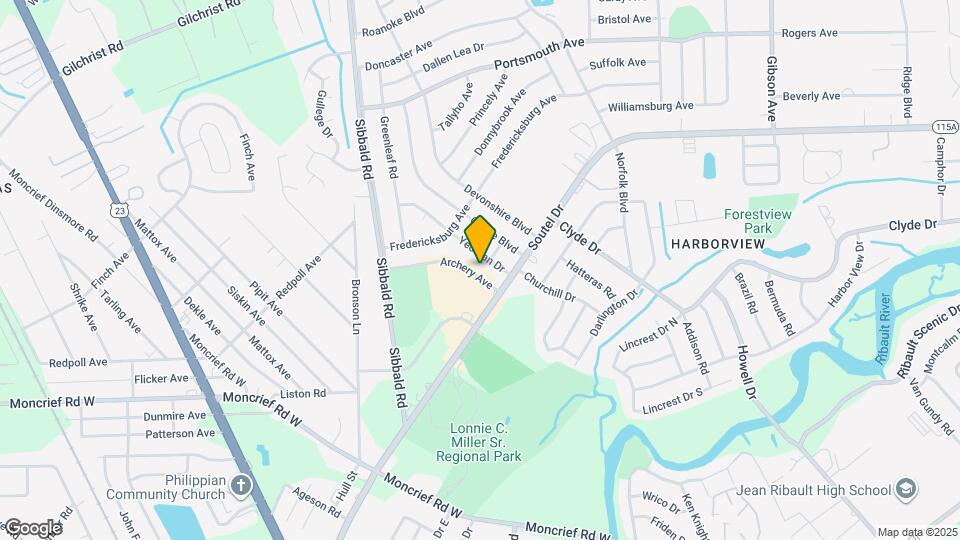 5135 Archery Ave Mapa y Detalles de la Ubicación