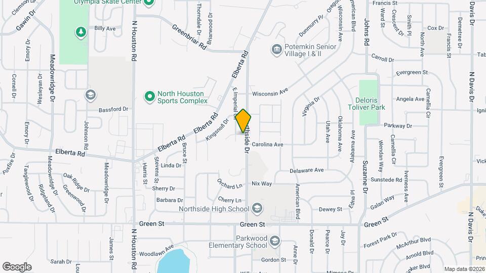 426 Northside Dr Map and Location Details