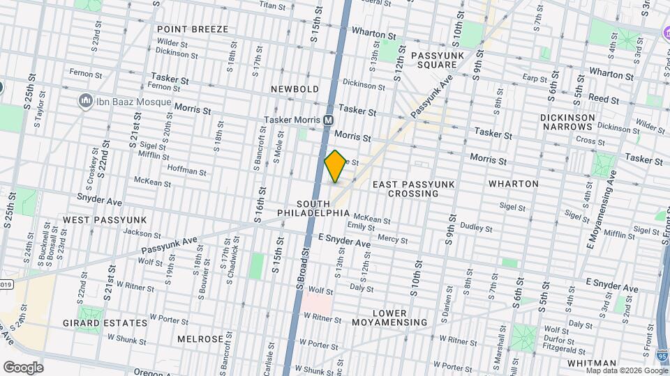 1322 Mifflin St Map and Location Details