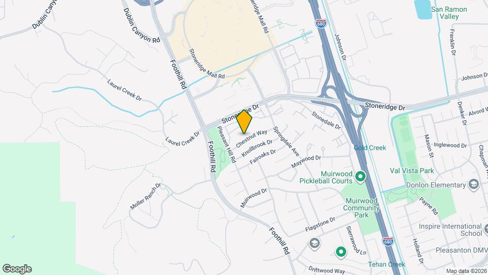 7795 Chestnut Way Map and Location Details