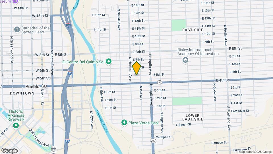 920 E 5th St Map and Location Details