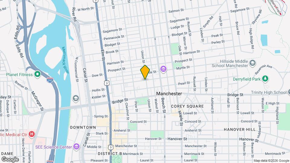 141 Orange St Map and Location Details