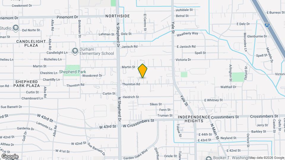 4711 Independence Hts Ln Map and Location Details