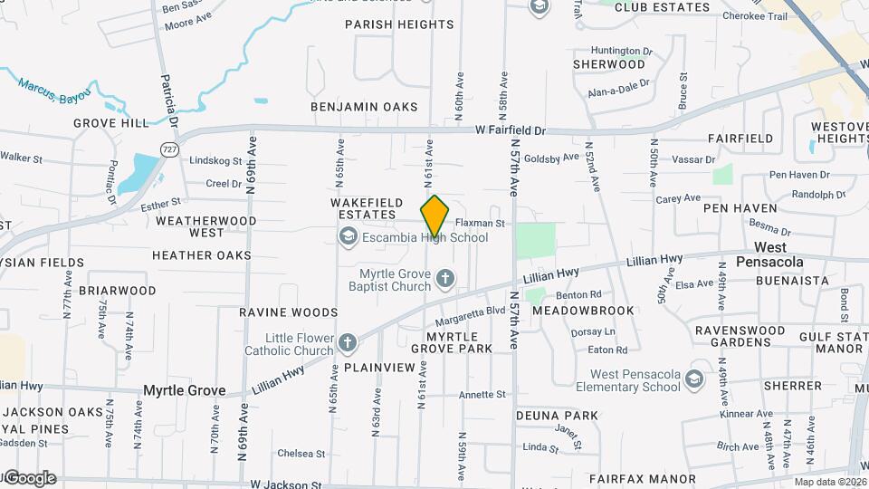 1220 N 61st Ave Map and Location Details