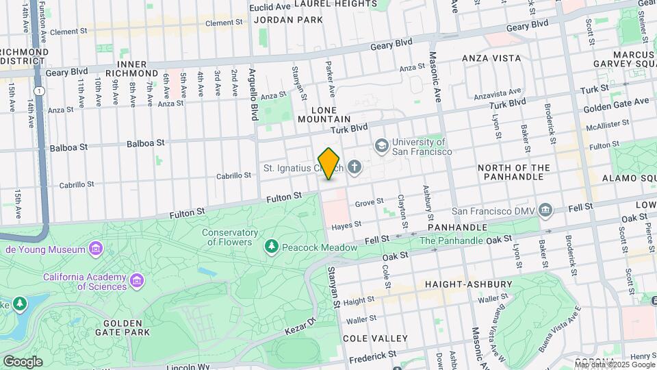 2274 Fulton St Map and Location Details