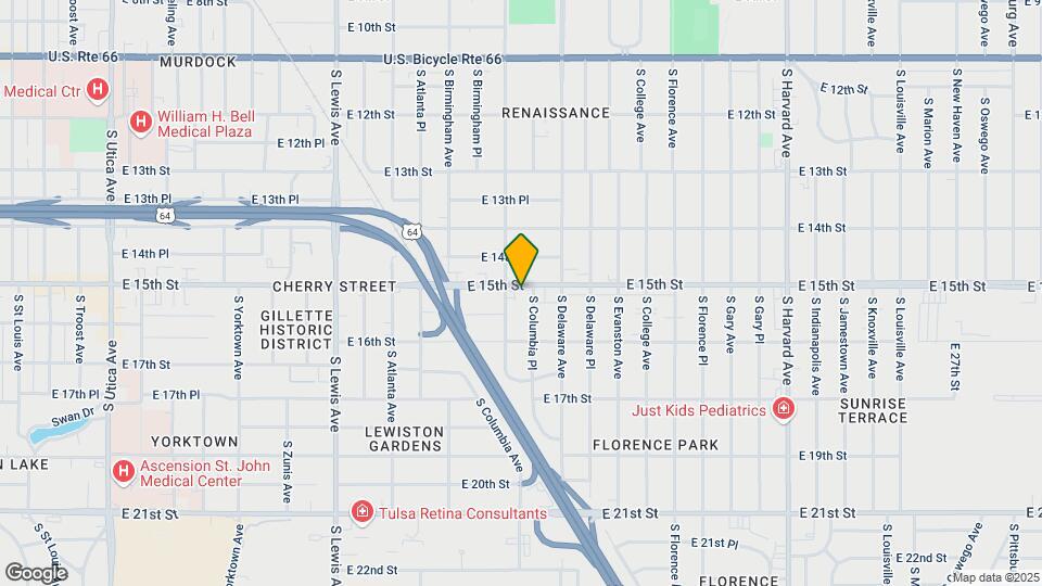 2714 E 15th St Map and Location Details