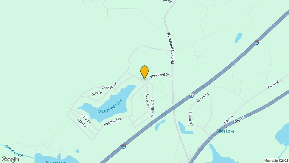 10966 Woodland Dr Map and Location Details