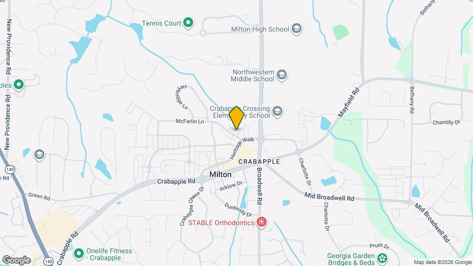 2104 McFarlin Ln Map and Location Details