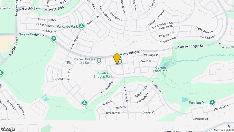 1945 Glenveagh Ln Map and Location Details