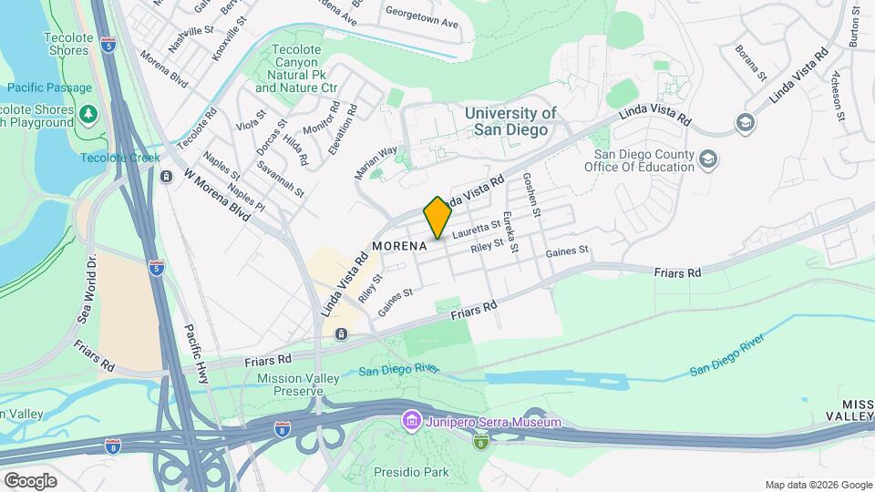 5559 Lauretta St Map and Location Details