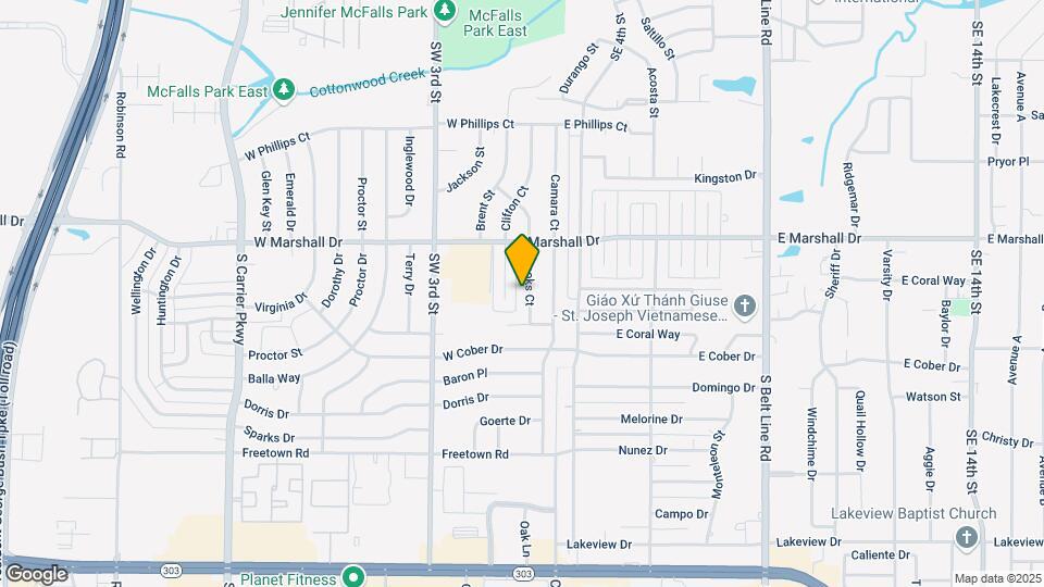 1838 Crooks Ct Map and Location Details