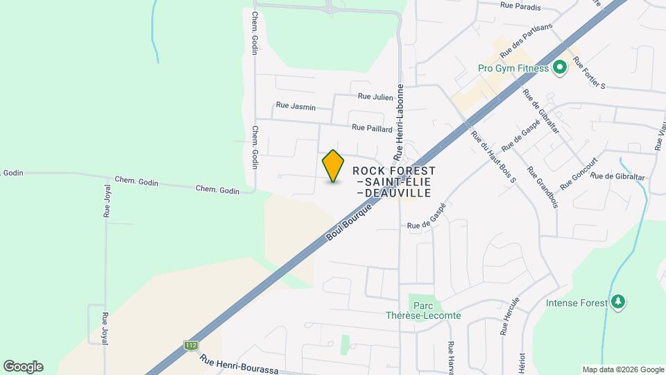 1640 Rachel-Lussier Rue Map and Location Details