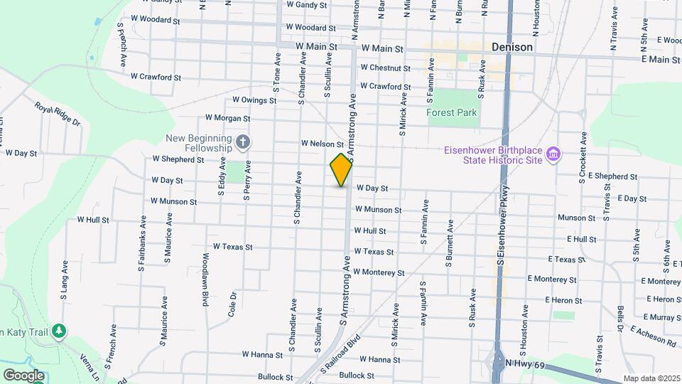 810 W Day St Map and Location Details