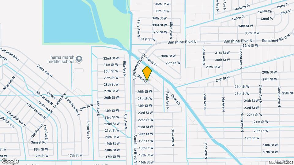 3306 27th St W Map and Location Details