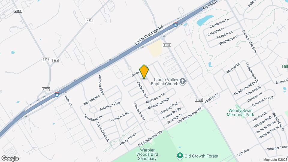 741 Clearbrook Ave Map and Location Details