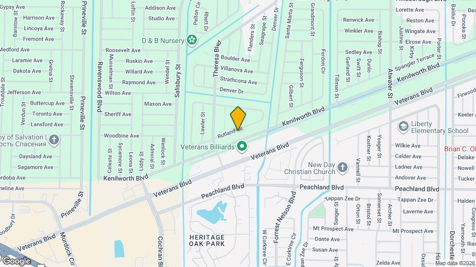 558 Rutland Cir Map and Location Details