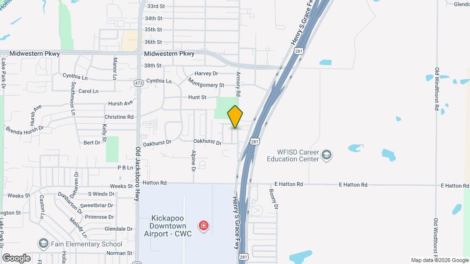 4107 Latricia Ln Map and Location Details