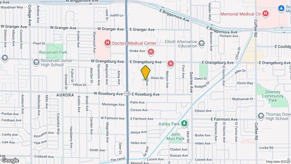 1237 Collier Ave Map and Location Details