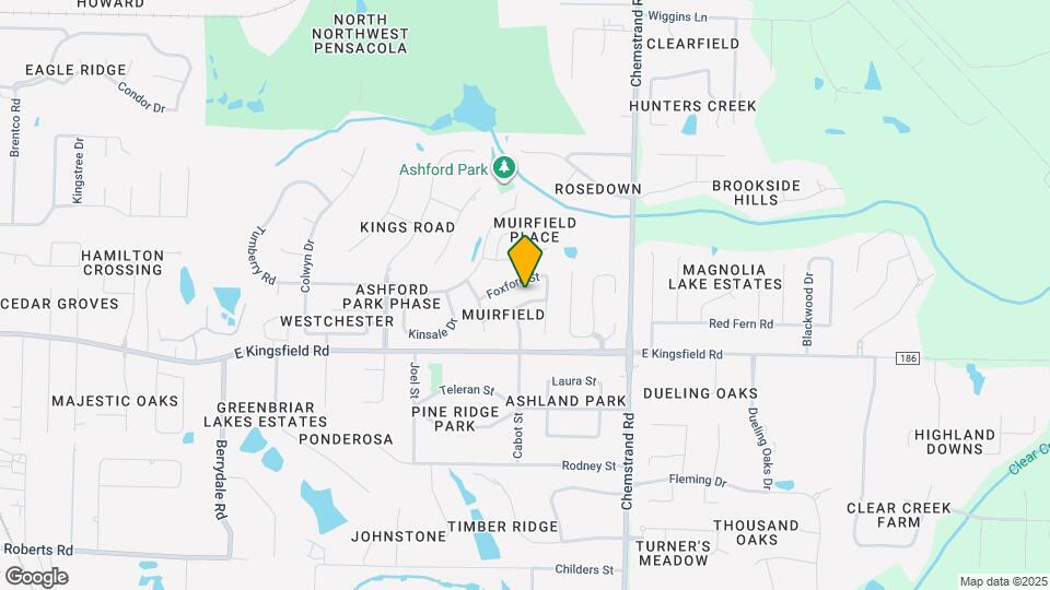 1504 Muirfield Rd Map and Location Details