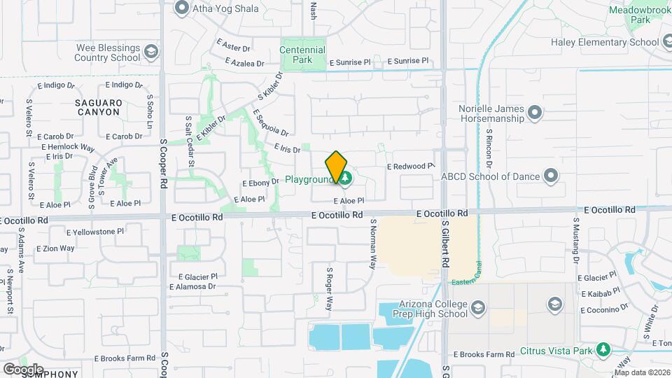 2595 E Ebony Dr Map and Location Details