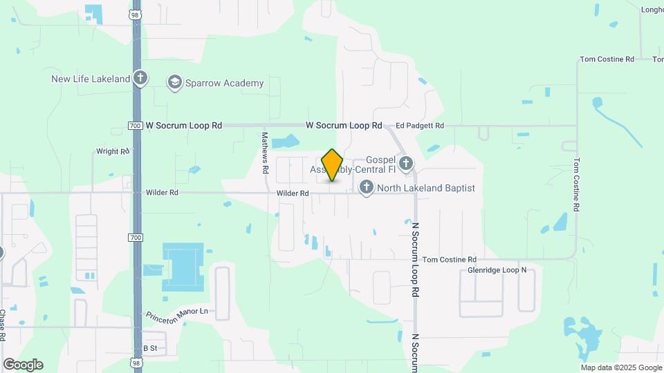 8305 Split Creek Cir Map and Location Details