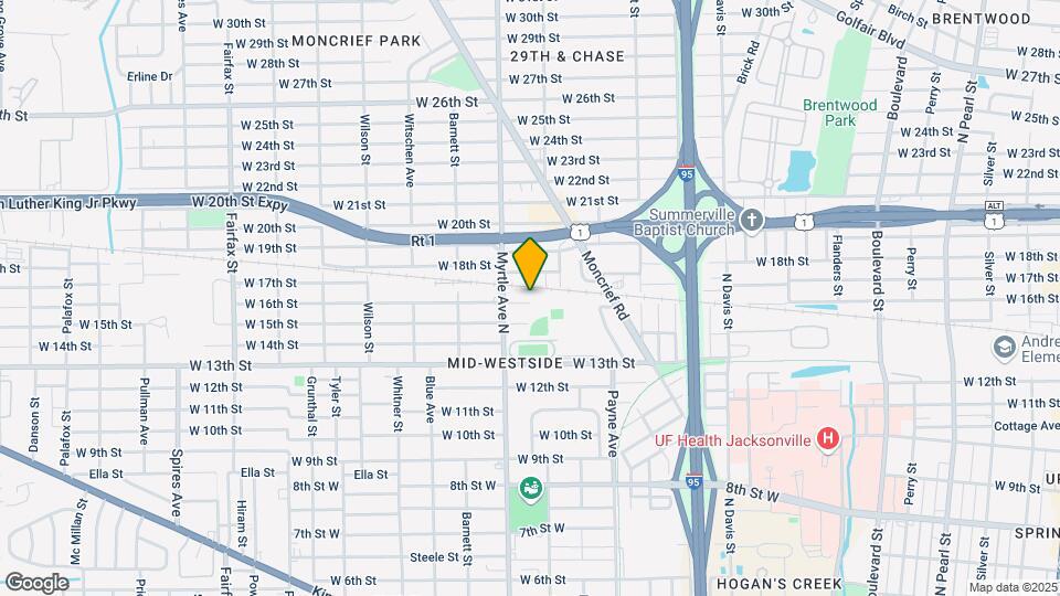 1257 16th St Mapa y Detalles de la Ubicación