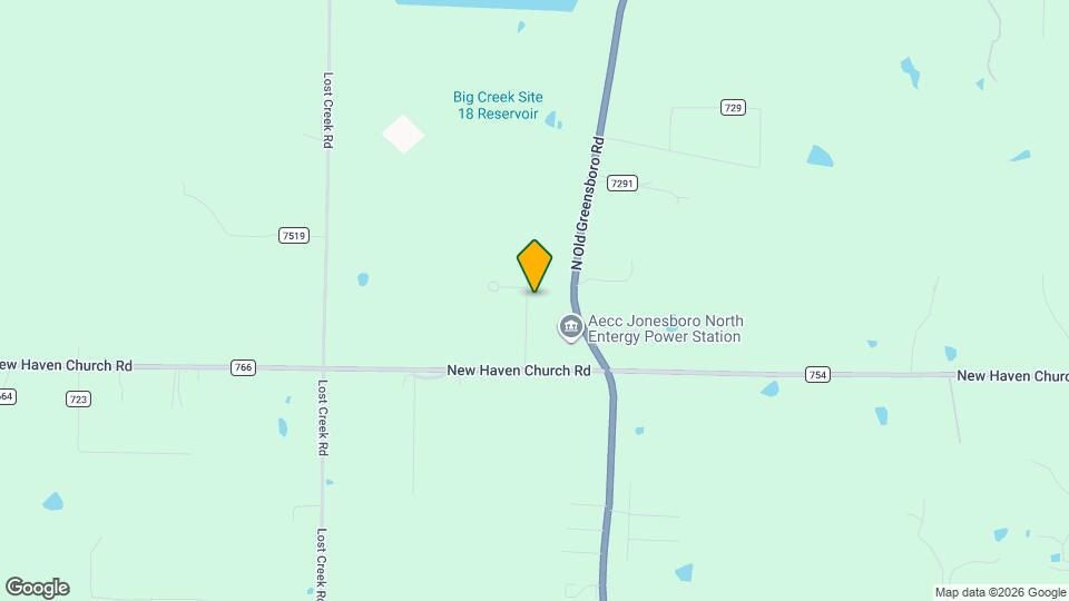 Brody Creek Map and Location Details