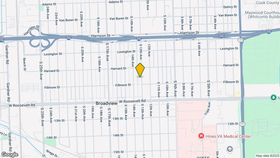 2036 S 13th Ave Mapa y Detalles de la Ubicación