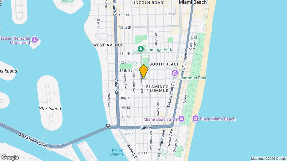 840 10th St Map and Location Details