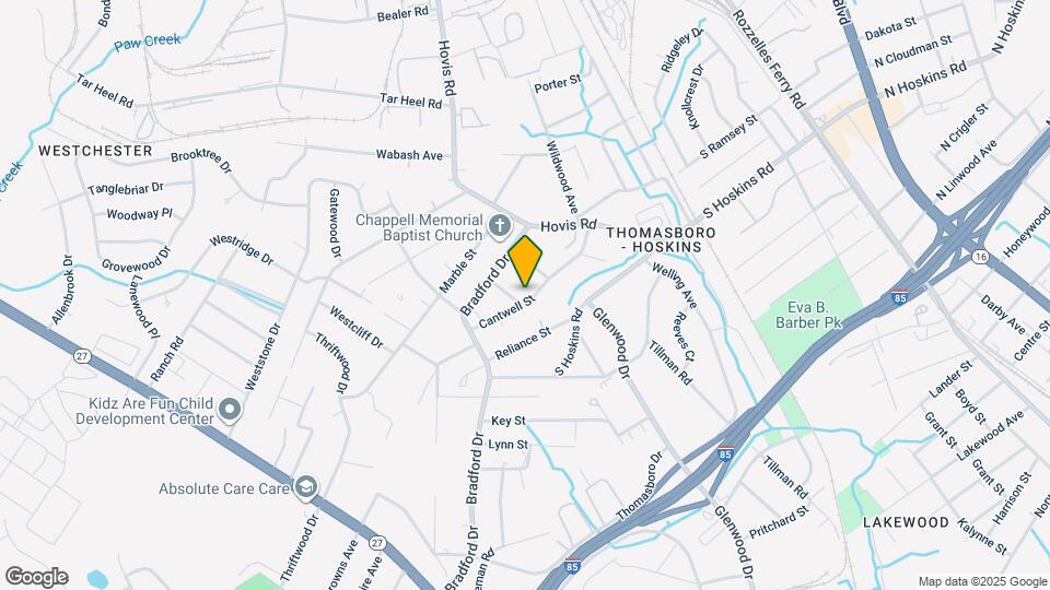 826 Cantwell St Map and Location Details