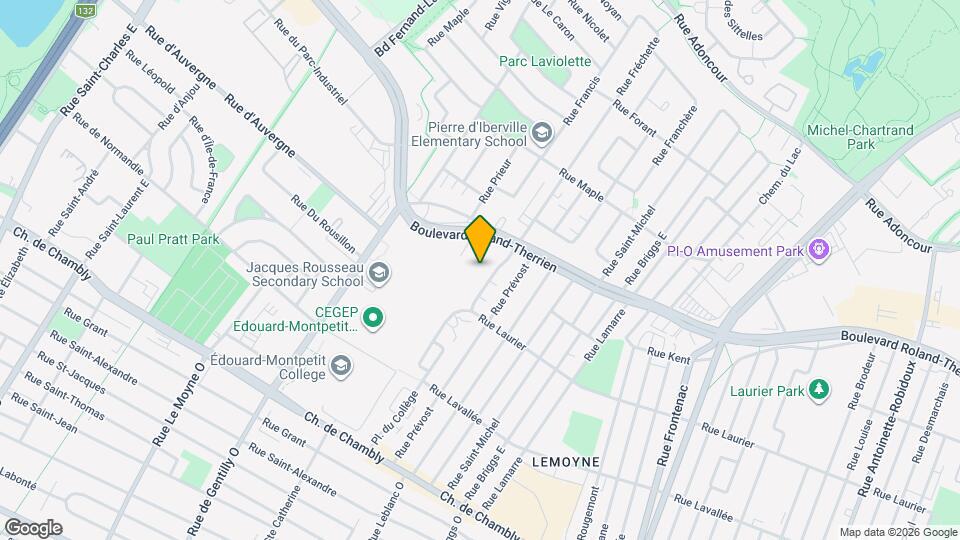 605 De Bruges Rue Map and Location Details