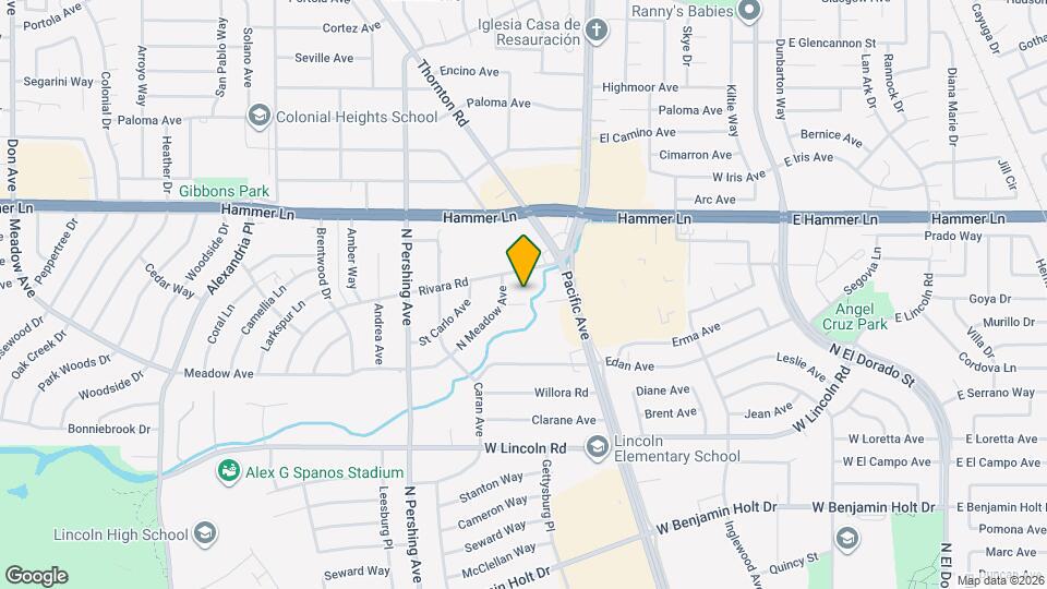 1003 Leaf Ave Mapa y Detalles de la Ubicación