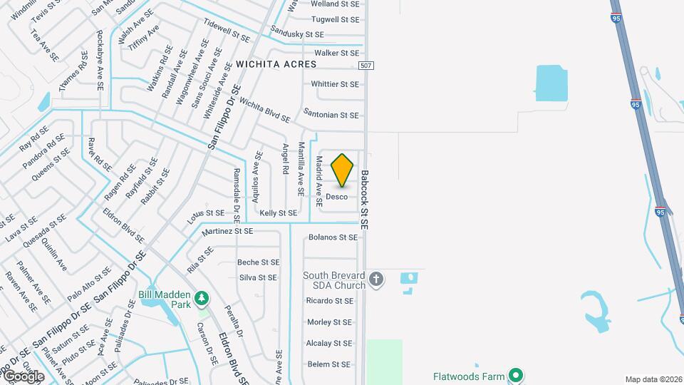 1667 Desco Map and Location Details