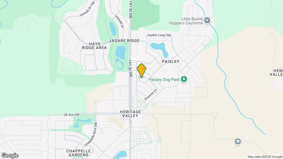 4212 Prowse Way SW Map and Location Details