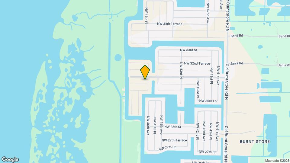 4607 NW 31st Terrace Map and Location Details